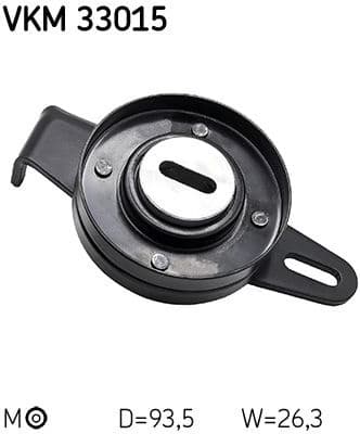 Deflection/Guide Pulley, V-ribbed belt VKM 33015 - image 3