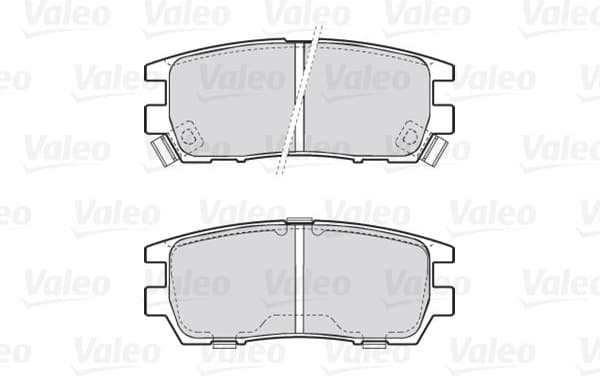 Brake Pad Set, disc brake ESSENTIAL 301519 - image 2