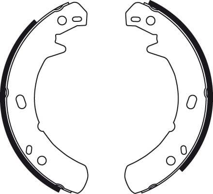 Brake Shoe Set, parking brake GS8429 - image 4