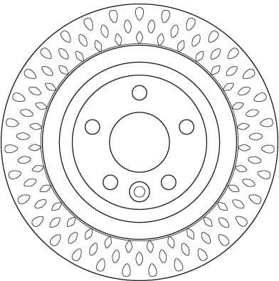Brake Disc DF6387 - image 3