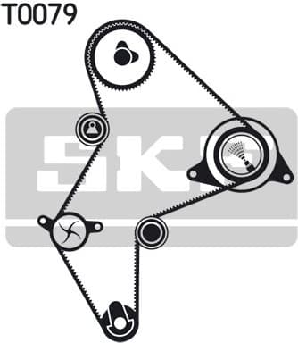 Timing belt kit VKMA03251 - image 2