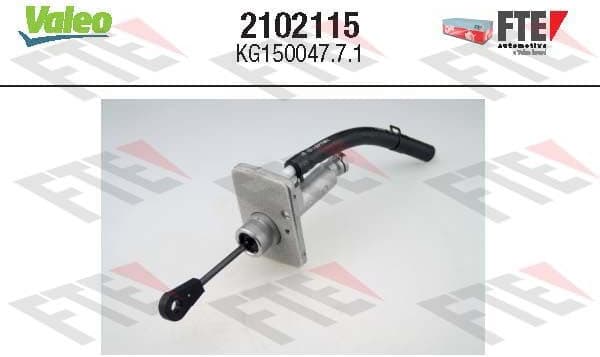 Master Cylinder, clutch FTE CLUTCH ACTUATION 2102115