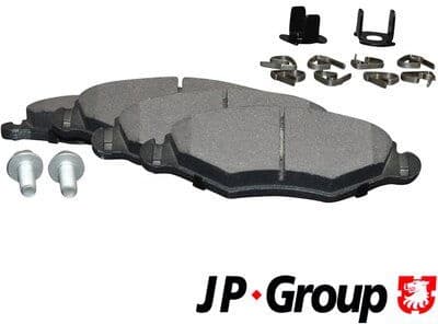 Brake Pad Set, disc brake JP 4163600910