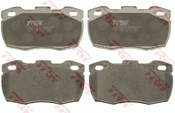 Brake Pad Set, disc brake COTEC GDB1452 - image 3
