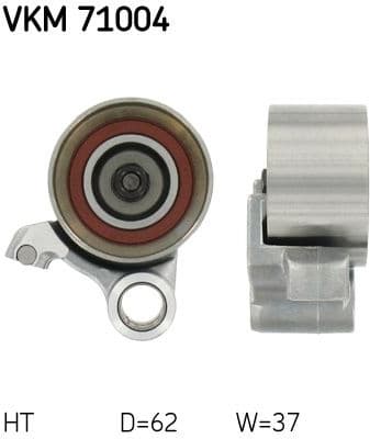 Tensioner Pulley, timing belt VKM 71004 - image 2