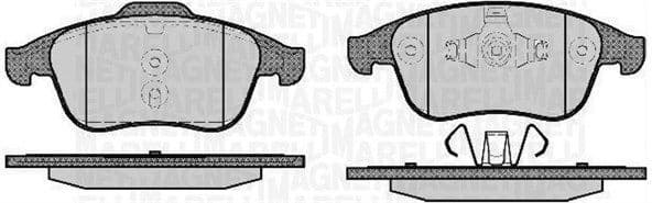 Brake Pad Set, disc brake 363916060672