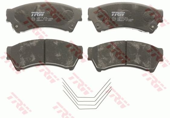 Brake Pad Set, disc brake COTEC GDB3501 - image 4