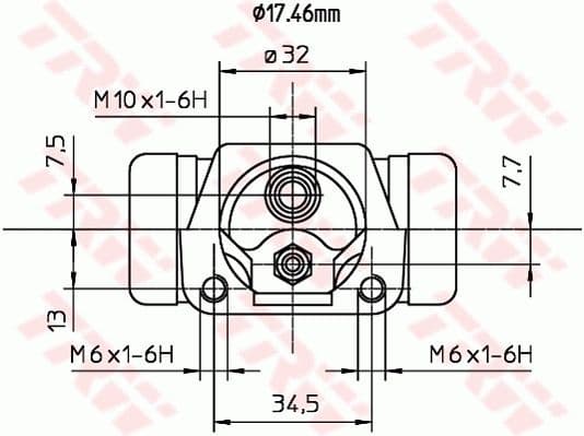 Wheel Brake Cylinder BWC187 - image 4