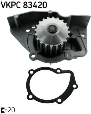 Water pump cooling system VKPC83420 - image 2