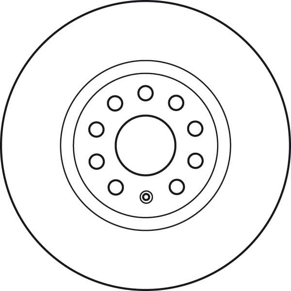 Brake disc, 1pcs FRONT, Top Quality DF4464S - image 6