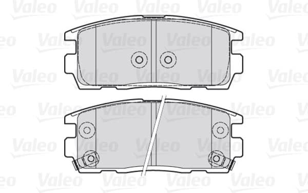 Brake Pad Set, disc brake ESSENTIAL 301941 - image 2