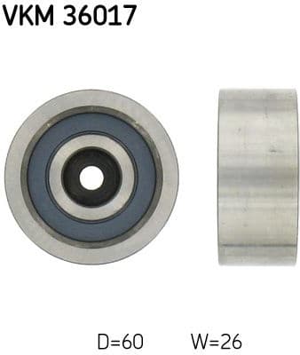 Tensioner belt VKM36017 - image 3