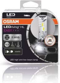 OSRAM Bulbs H15-LEDrivig HL EASY 2vnt - 64176DWESY-HCB - image 2