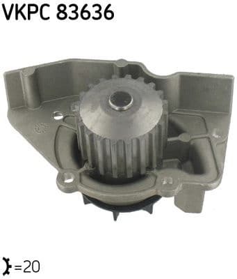 Water Pump, engine cooling VKPC 83636 - image 2