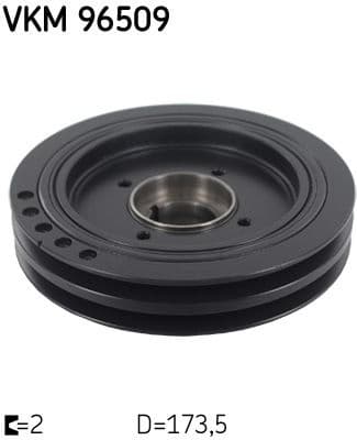 Pulley crankshaft VKM96509 - image 3