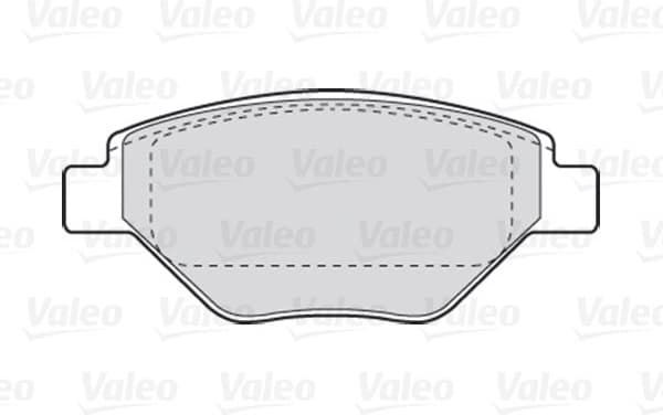 Brake Pad Set, disc brake ESSENTIAL 301557 - image 2