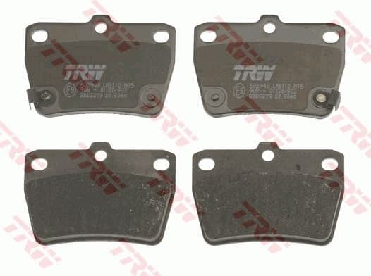 Brake pads rear, Top Quality GDB3279 - image 4