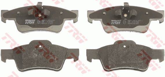 Brake pads rear, Top Quality GDB1643 - image 4