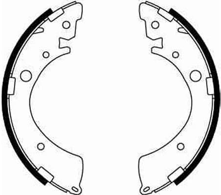 Brake Shoe Set GS8245 - image 3