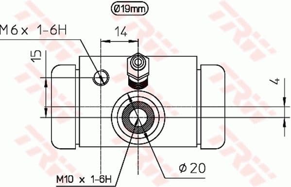 Wheel Brake Cylinder BWD310 - image 4