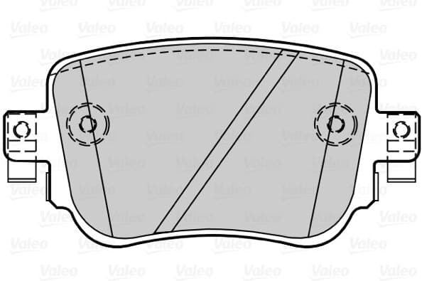 Brake Pad Set, disc brake ESSENTIAL 302265 - image 2