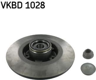 Brake disc with bearing, Top Quality VKBD1028 - image 2