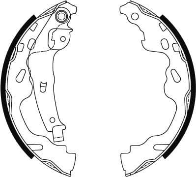 Brake Shoe Set GS8480 - image 3