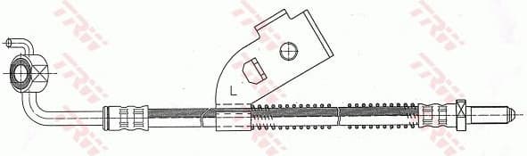 Brake Hose PHD341 - image 4