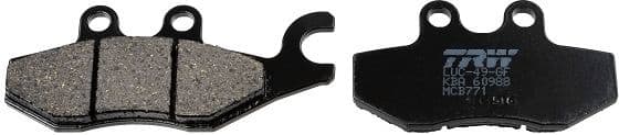 Brake Pad Set, disc brake Organic Allround MCB771 - image 2