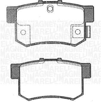 Brake Pad Set, disc brake 363916060462