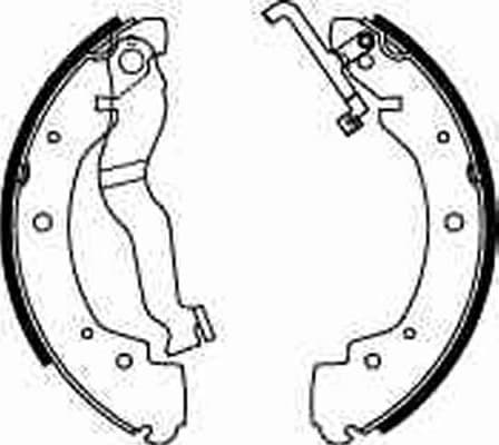 Brake Shoe Set GS8530 - image 3