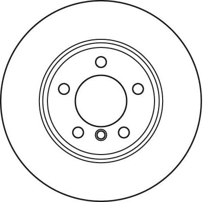 Brake Disc TRW SINGLE DF6119S - image 4