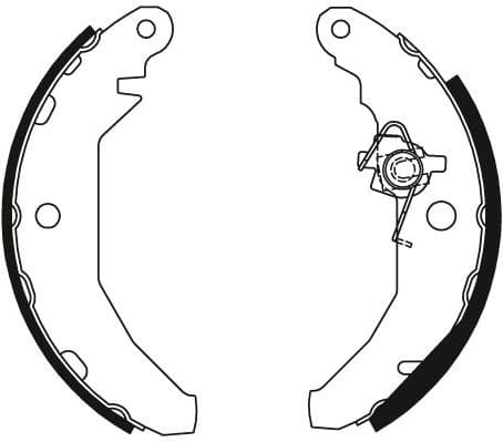 Brake Shoe Set GS6179 - image 4