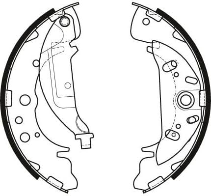 Brake Shoe Set GS8441 - image 4