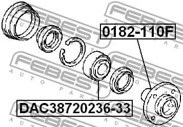 Wheel Hub 0182-110F - image 2