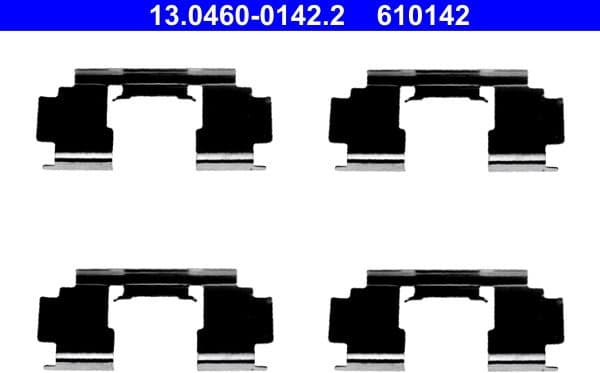 Accessory Kit, disc brake pad 13.0460-0142.2