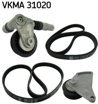 V-ribbed Belt Set VKMA 31020 - image 3