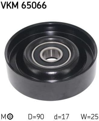 Belt Tensioner, V-ribbed belt VKM 65066 - image 2