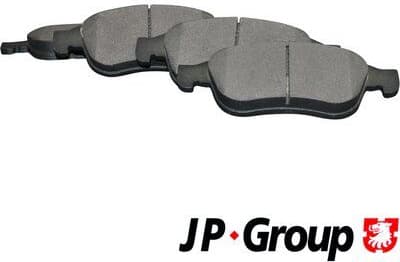 Brake Pad Set, disc brake JP 4363601210