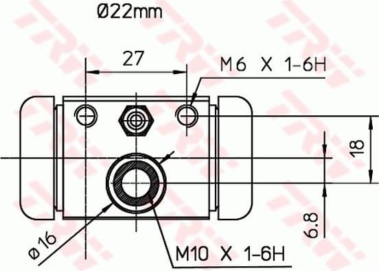 Wheel Brake Cylinder BWH394 - image 4