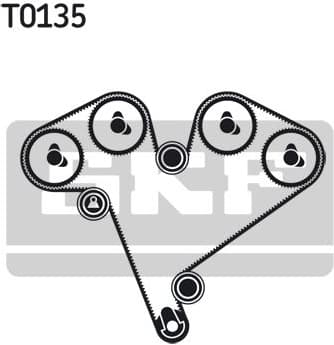 Timing belt kit VKMA05502 - image 5