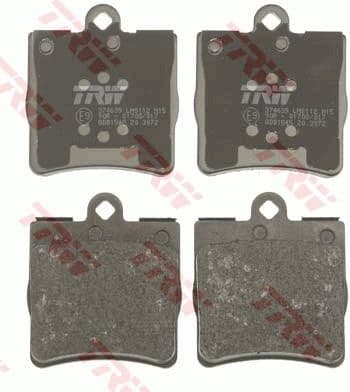 Brake Pad Set, disc brake COTEC GDB1545 - image 4
