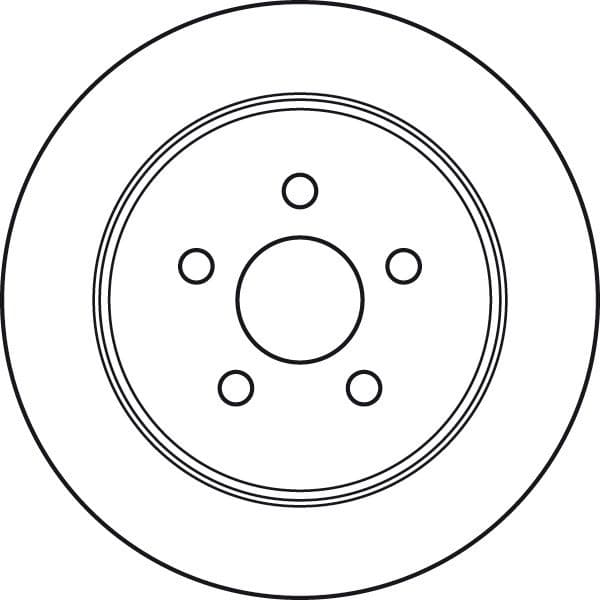 Brake Disc DF4533 - image 4