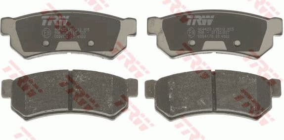 Brake Pad Set, disc brake COTEC GDB4178 - image 4