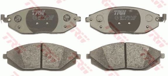 Brake Pad Set, disc brake COTEC GDB4606 - image 4