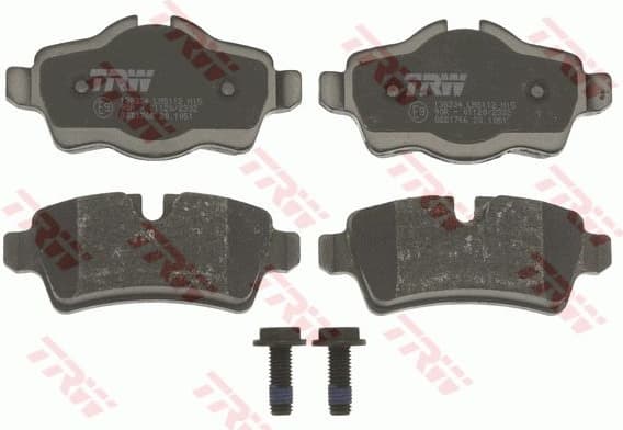Brake Pad Set, disc brake COTEC GDB1766 - image 4
