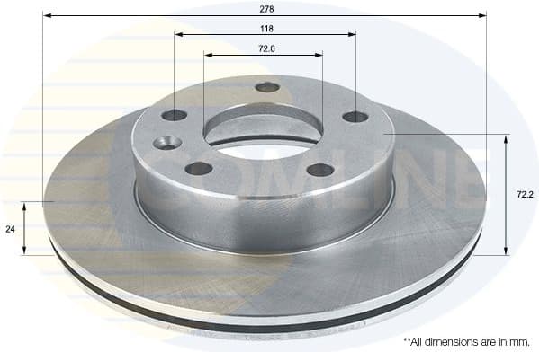 Brake Disc ADC1331V - image 2