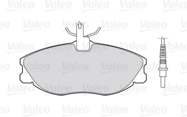 Brake Pad Set, disc brake ESSENTIAL 301069 - image 2