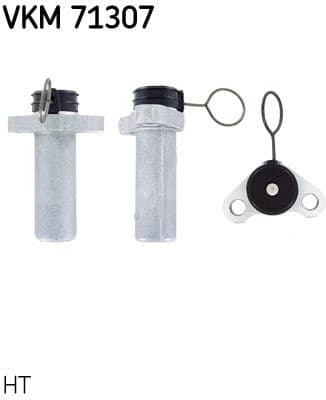 Tensioner Pulley, timing belt VKM 71307 - image 2