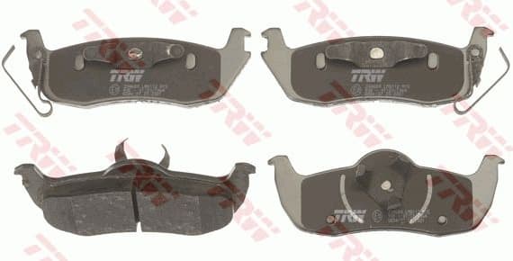 Brake pads rear, Top Quality GDB4137 - image 4